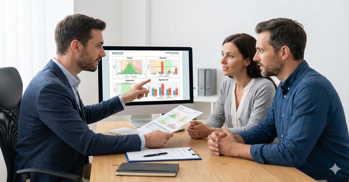 MOXO Dikkat Testi Raporlama - Uzman Aile Görüşmesi